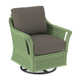 Boca Upholstered Swivel Armchair