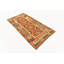 Tapis de la zone en laine brun/rouge 3 pi x 6 pi 8 po one-of-kind-noué la Doorfield