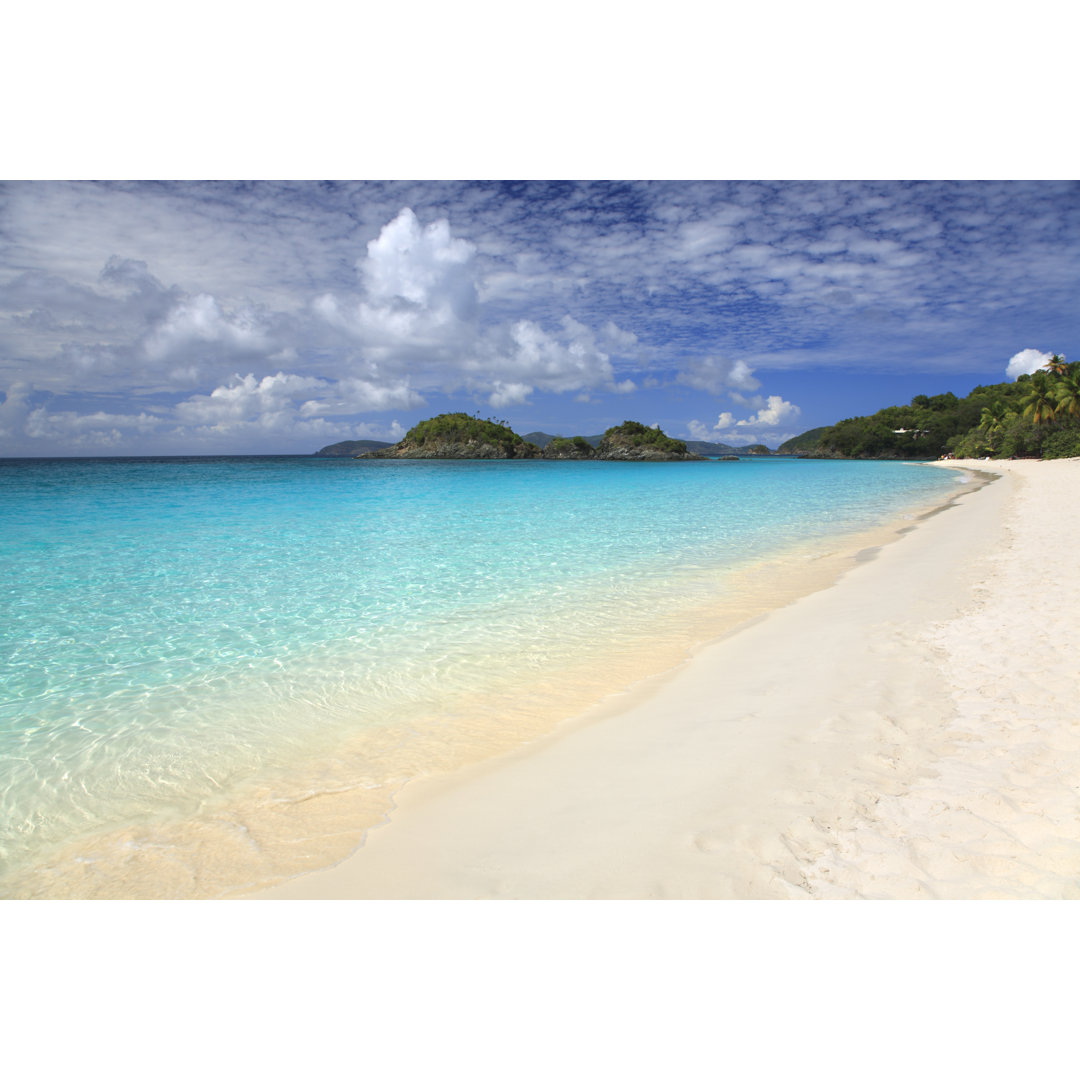 Strand der Trunk Bay von Cdwheatley - Leinwandbild