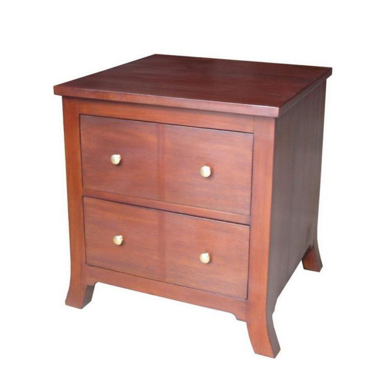 Solid Wood End Table