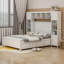 Lit plateforme double avec rangement double-1163661472