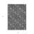3' X 5' Gray Charcoal Floral Washable Indoor Outdoor Area Rug