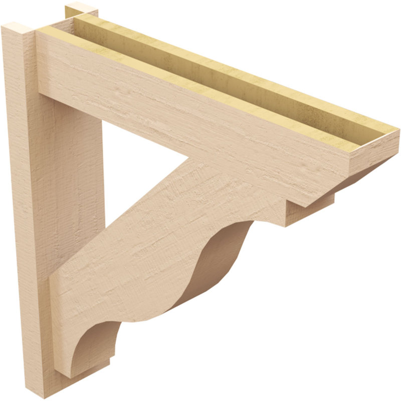 Bois de cèdre brut Funston Slat, H 26 po x l 6 po x P 26 po