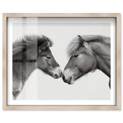 «Twin Spirits Western Wall Decor Shadowbox» par Notoriart