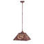 Luminaire suspendu carré 16 po cerf à l'aube