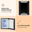 Klarstein 32m³ L Freestanding Mini Fridge