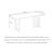 Brown Rectangular Solid Wood Dining Table-59704201