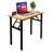 Need Small Desk 31 1/2" No Assembly Foldable Writing Table,Sturdy And Heavy Duty Folding Computer Desks For Small Space/Home Office/Dormitory AC5BW(80 * 40)-323898506-323898510