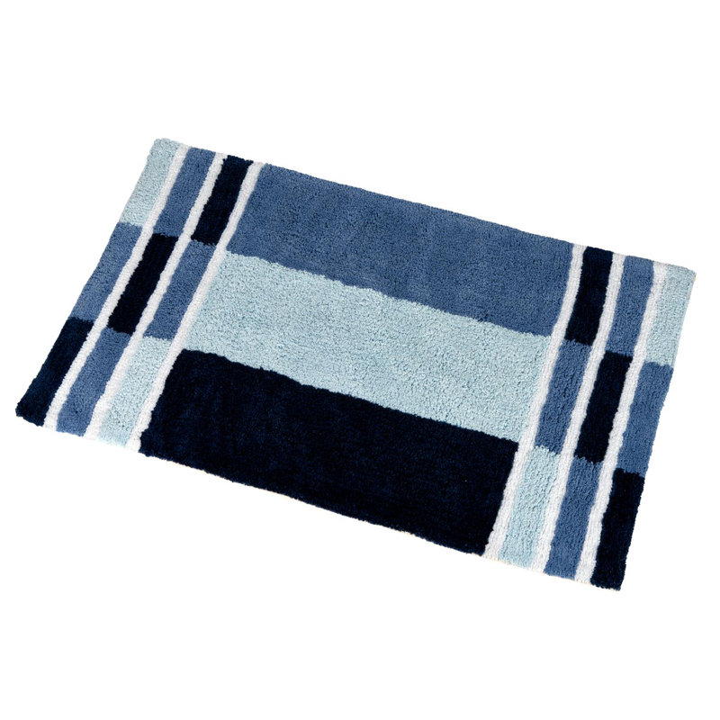 Arlington Non-Slip Bath Mat, Blue