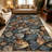 1PC Rustic Irregular Natural Stone Mosaic area rugs for Living Room, Soft and Comfortable, Suitable for all seasons, easy-to-maintain, machine washable Indoor floor mat, Under Table Farmhouse suitable for kitchen entryway, dining room, bedroom,-129513649