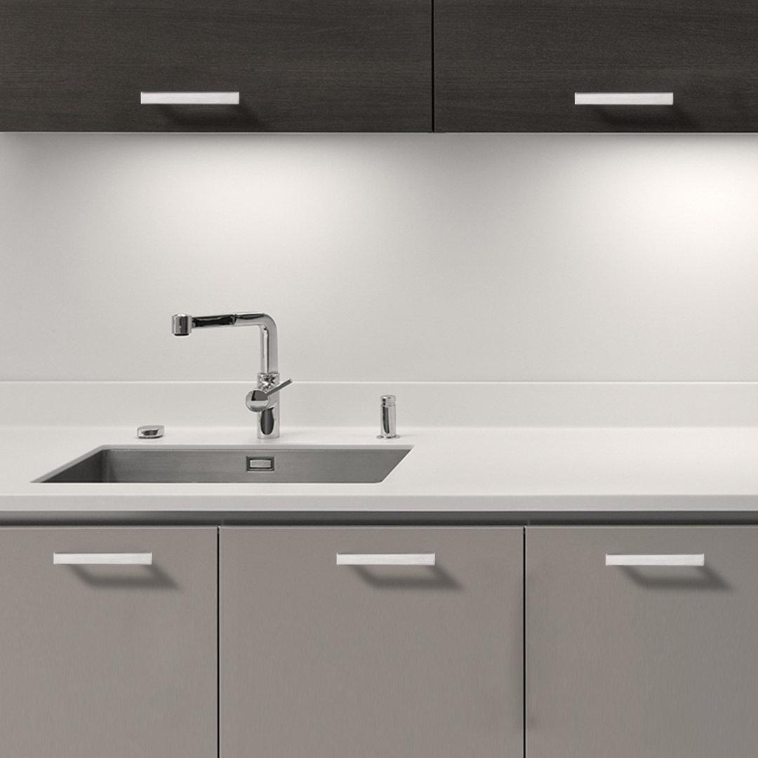 Stainless Steel Square Kitchen 3 3/4" Center to Center Bar Pull Multipack (Set of 10) Probrico 