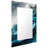 Glass Frame Rectangle Wall Mirror-629849005