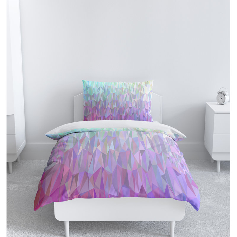 Abstract Duvet Cover, King Duvet Cover + 2 King Shams