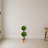 Boxwood Double Ball Topiary Artificial Tree-898983453-898983452