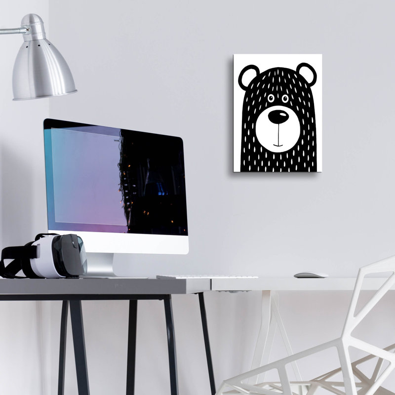 «Vanilla Bear» par Lucia Stewart, H 16 po x l 12 po x P 0,13 po