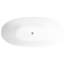 Mailloux 1700mm x 800mm Freestanding Acrylic Bathtub