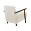 Chaise d'appoint en velours côtelé de conception moderne avec coussins de salon en bois massif-2122765031