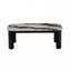 Table basse Marbrée noire