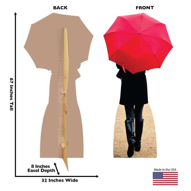 Paris 67'' Cardboard Standup