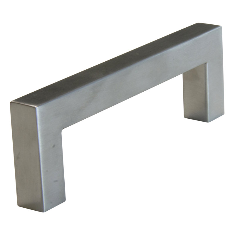 Poignée barre 3,75 "Edge to Center, Acier inoxydable brossé