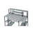 Amiel All Purpose Gray Finish Writing Desk (Not Including Office Chair)