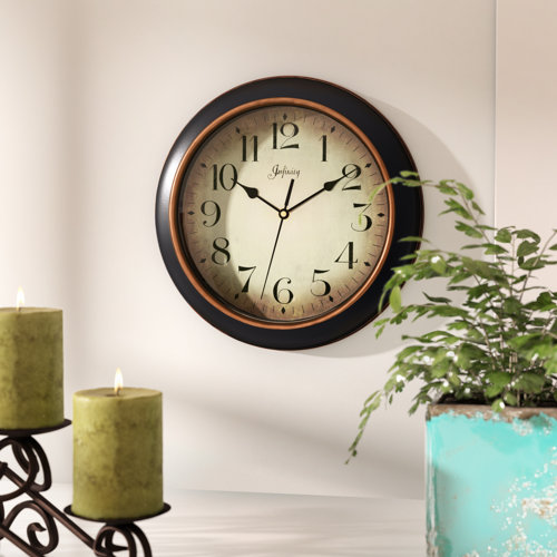 Gold Wall Clocks You'll Love | Wayfair