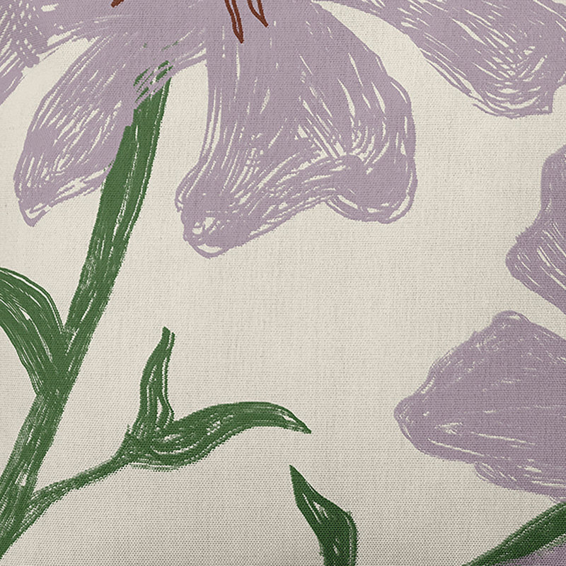 Housse et insert de coussin extérieur d'extérieur, 18 po x 18 po, Violet