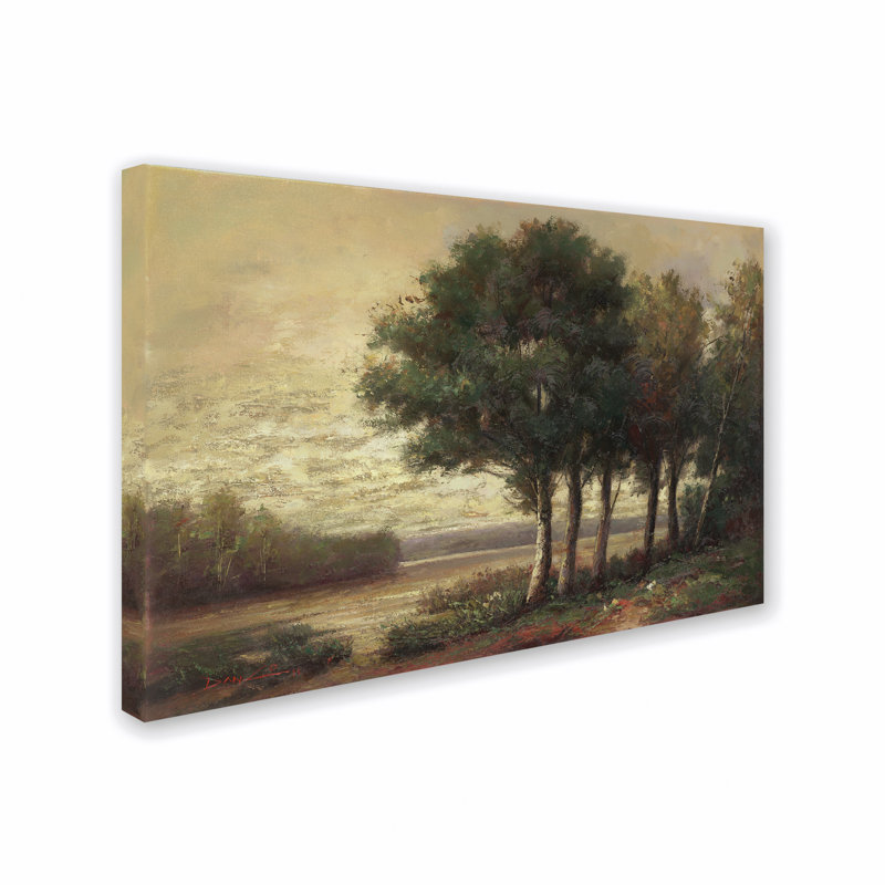 « tranquility », reproduction d’art sur toile tendue, H 30 po x l 47 po x P 2 po