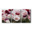 Royal Poppy Field - Toile tendue avec châssis de qualité supérieure - Prêt à être accroché-127742054