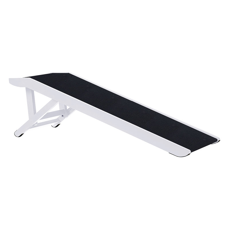 Rampe réglable pour animaux Wegate, Blanc, H 17,3 po x l 35,6 po x P 14,1 po