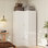 Armoire d'angle 35,4 po avec poteaux suspendus et tiroirs