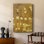 Turmeric Sunrise I - galerie sur mesure Cavas