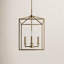 Lustre rectangulaire à 4 lumières Ellis-885785398-885785417-885785399