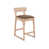 Brown Seat/Light Brown Frame