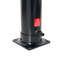 ELQUI Solar Powered Temperature Controlled Stainless Steel Free Standing Outdoor Shower and Footwash Spout
