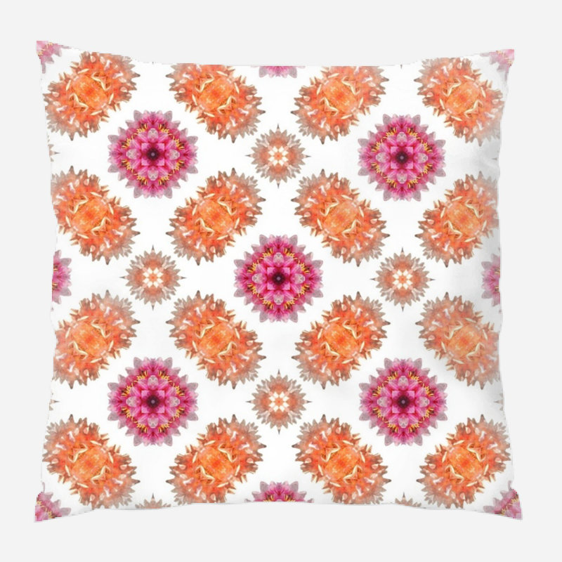Coussin décoratif fleur, Intérieur