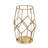 10.5'' H Glass Tabletop Lantern