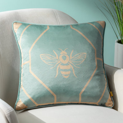 Bee Deco Square Cushion