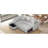 Gray L-Shaped Bed Sleeper, Equipped With Movable Storage, Ports, Power Sockets And A Fabric Upholstery Pull Out In Gray, Storage , Ports For Modern Living-1168543955