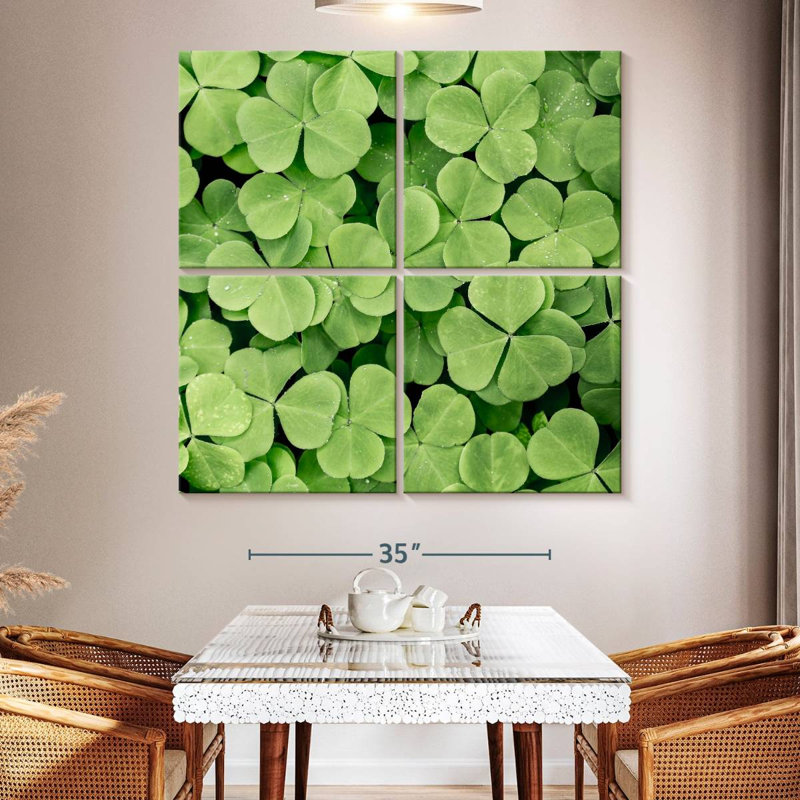 Harnek Patch Of Shamrock, H 50 po x l 50 po