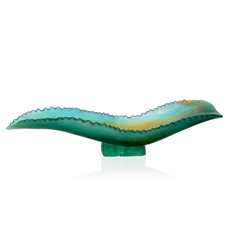 Jardin De Cactus Handmade Crystal Decorative Bowl