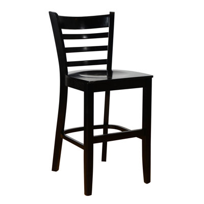 Likens Solid Wood Counter Stool