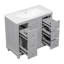 Meuble-lavabo simple 36,01 po avec plateau Gavrich