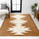 Tapis en terre cuite / crème Norwell Minimalist