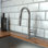 Robinet de cuisine hansgrohe Talis N HighArc, rétractable à 2 jets de style A, 1,75 gal / min
