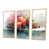 Toile naturelle avec cadre flottant
