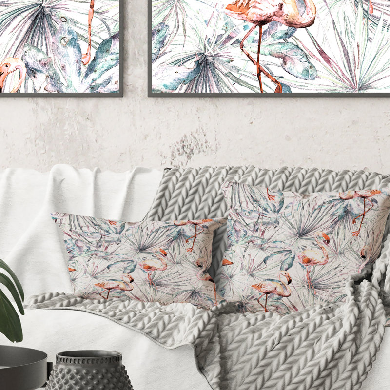 Coussin Flamingo