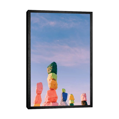 Seven Magic Mountains Moon III by Bethany Young - Print on Canvas