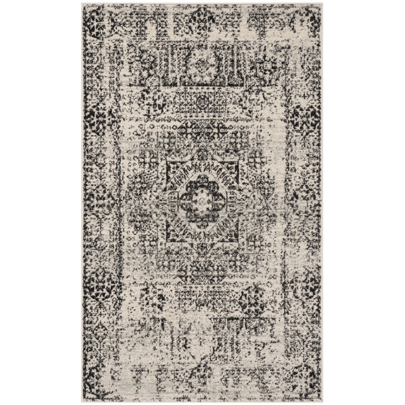 Bryker Oriental Hand Woven Area Rug, Rectangle 201 x 274 cm