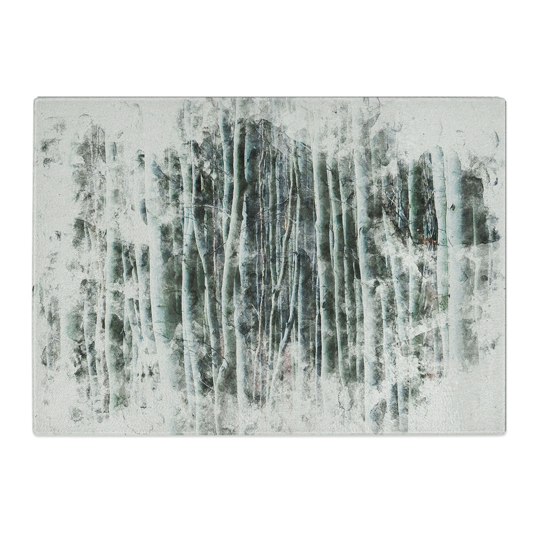 Forest Woodland Watercolour Chopping Board